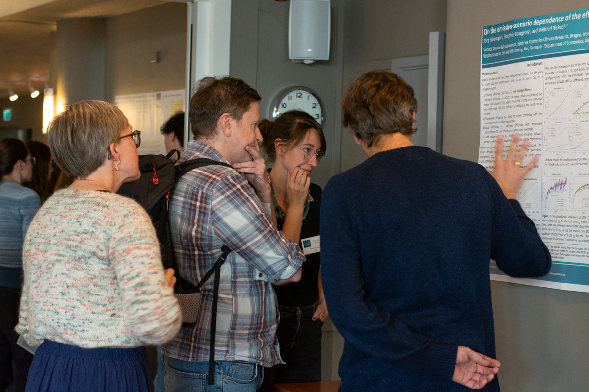 Poster session at the Bjerknes Annual Meeting 2024