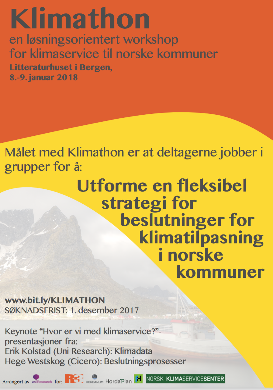 Plakat Klimathon 